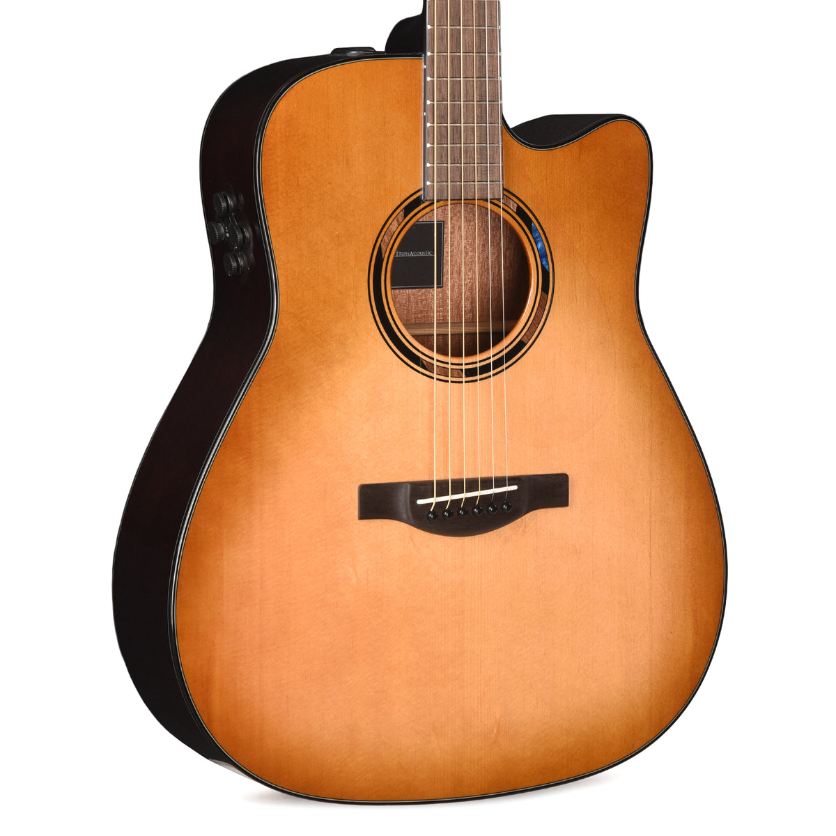Yamaha TAG1 C TransAcoustic Acoustic-Electric Guitar w/ Built In Effects Sans Burst Acoustic Guitars