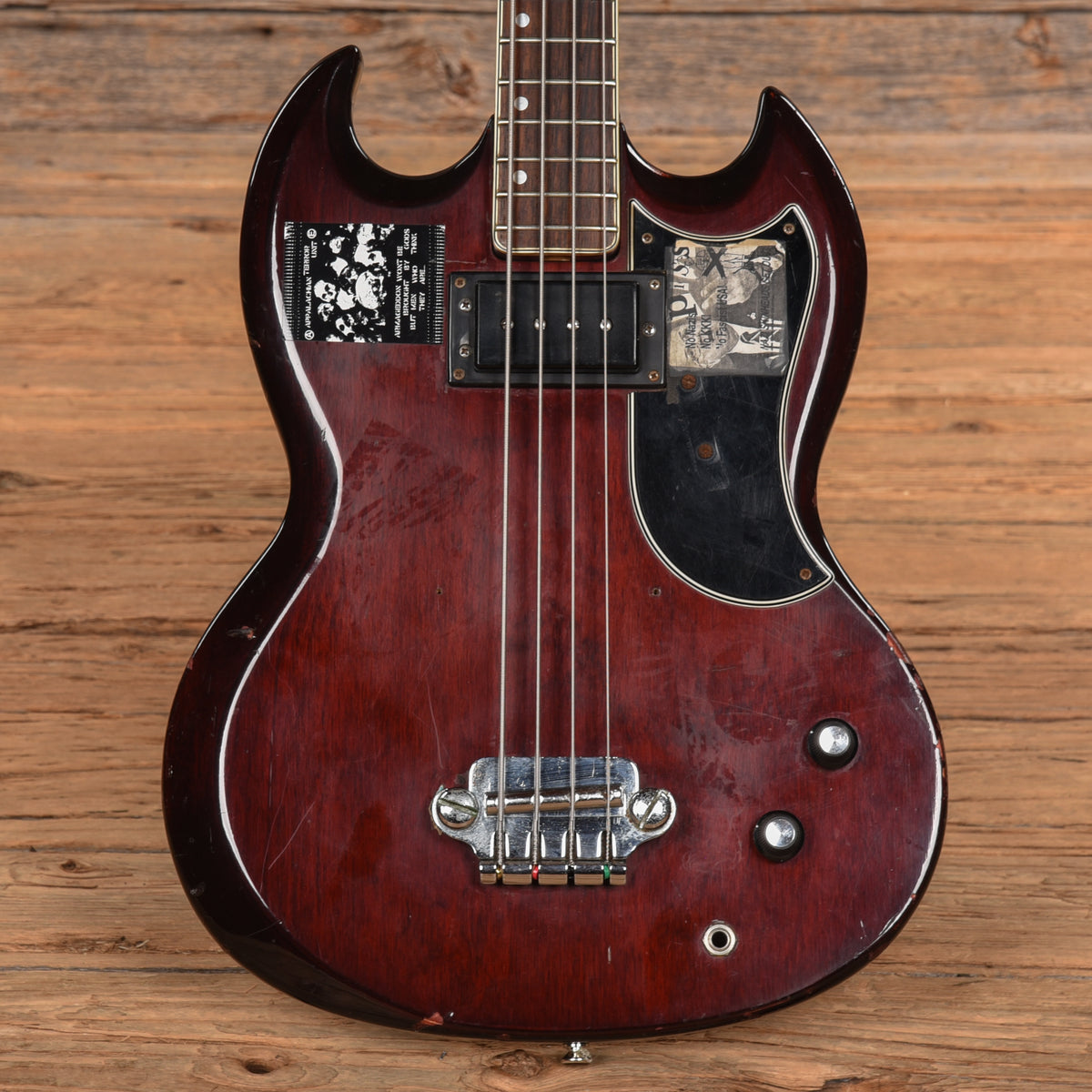 Yamaha Bass Cherry 1970s Bass Guitars / 4-String