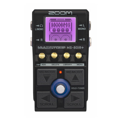 Zoom MS-80IR+ MultiStomp Guitar IR Pedal Effects and Pedals / Cabinet Simulators