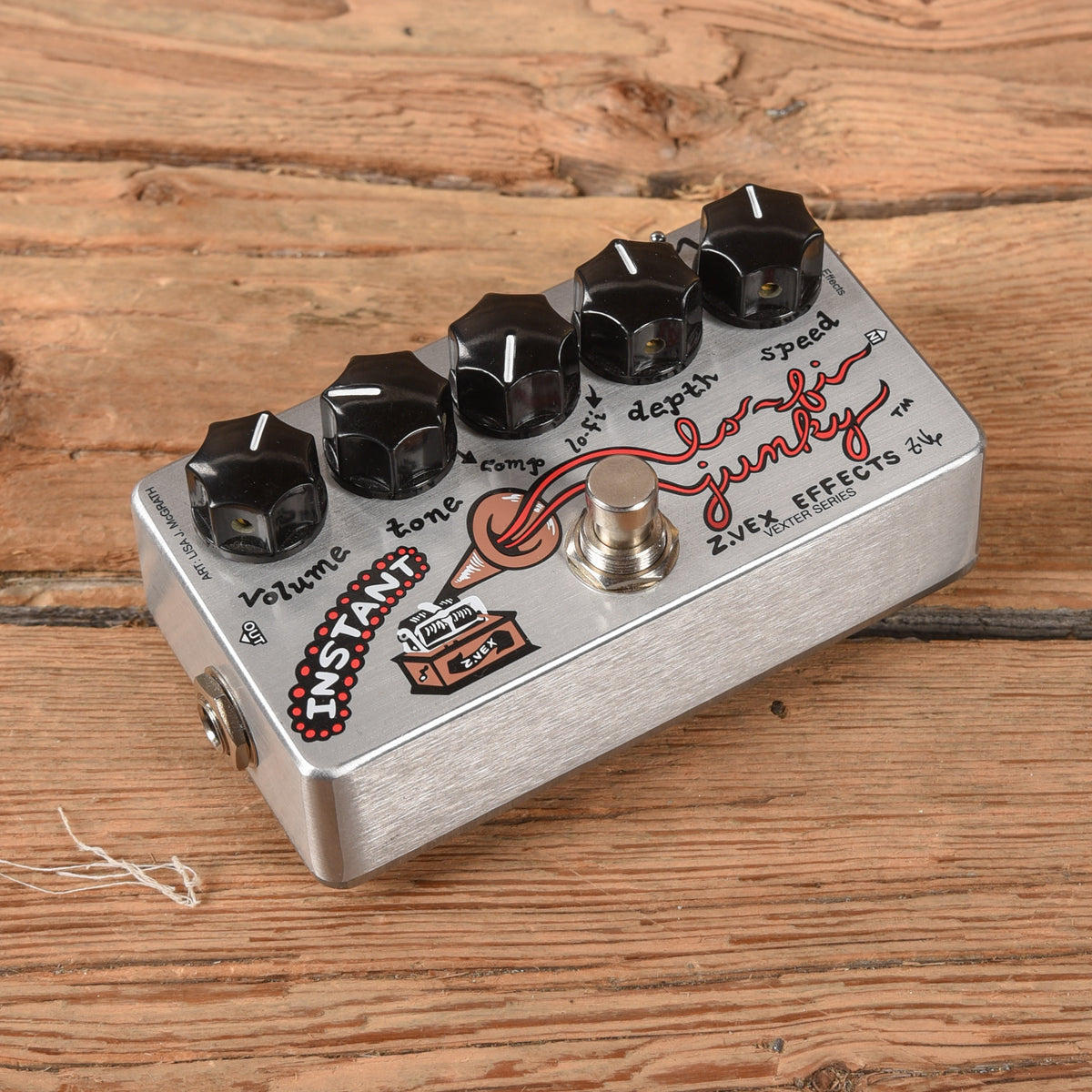 ZVex Instant Lo-fi Junky Vexter Chorus/Vibrato Effects and Pedals / Chorus and Vibrato