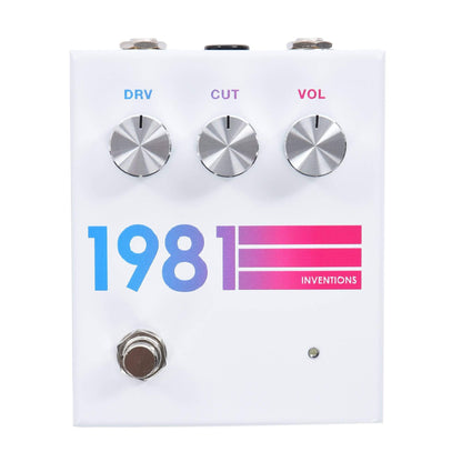 1981 Inventions DRV Overdrive White Hyperfade
