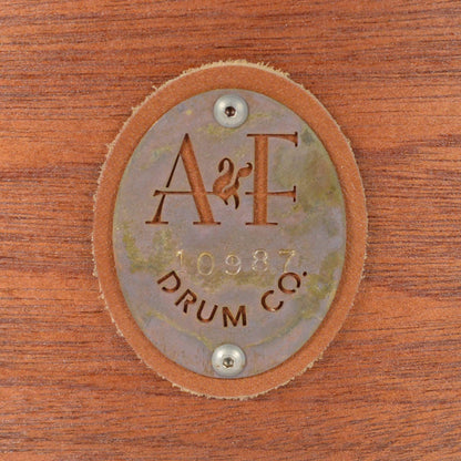 A&F Drum Co. 7x16 Mahogany Club Snare Drum w/Mahogany Hide-A-Hoops Drums and Percussion / Acoustic Drums / Snare