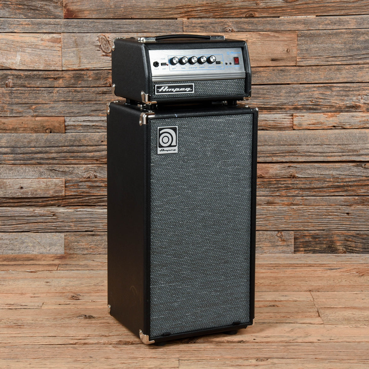 Ampeg Micro VR 200-Watt 2x10" Compact Solid State Bass Amp Stack Amps / Bass Cabinets