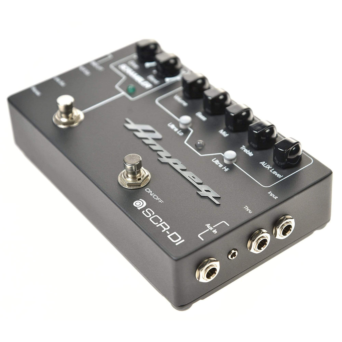 Ampeg SCR-DI Bass Preamp with Scrambler Overdrive Effects and Pedals / Bass Pedals