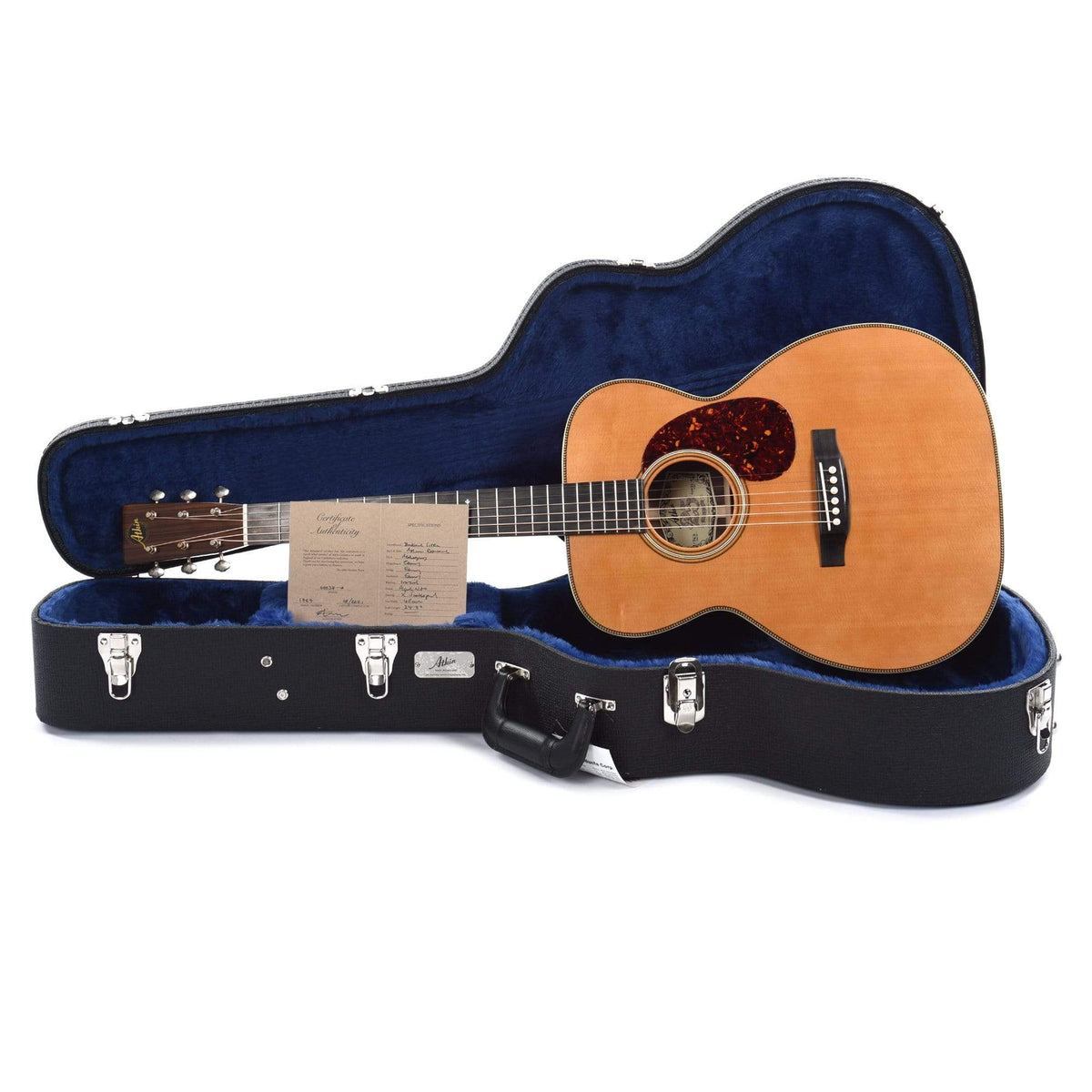 Atkin 00037 Aged Baked Sitka/Rosewood Natural Acoustic Guitars / OM and Auditorium