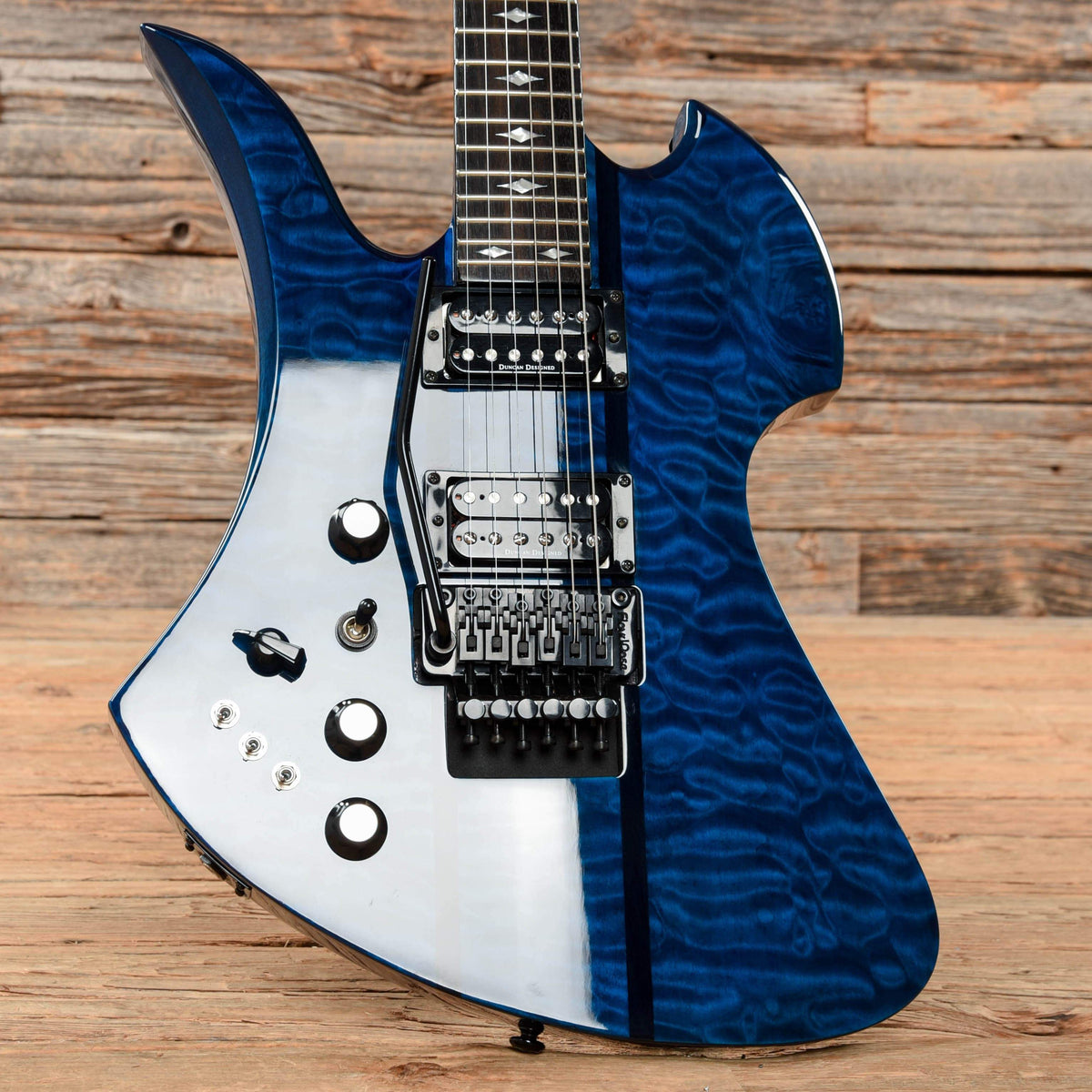 B.C. Rich Mockingbird ST Trans Blue 2013 Electric Guitars / Solid Body