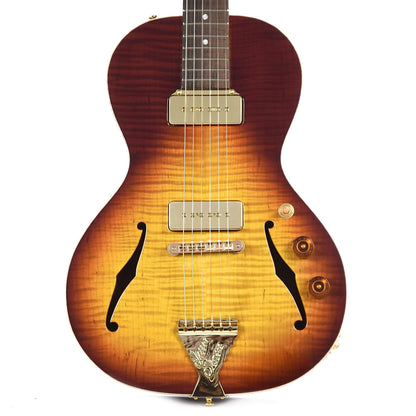 B&G Little Sister Non-Cutaway w/P90's, Brazilian Board, and Honduran Mahogany Neck Electric Guitars / Semi-Hollow