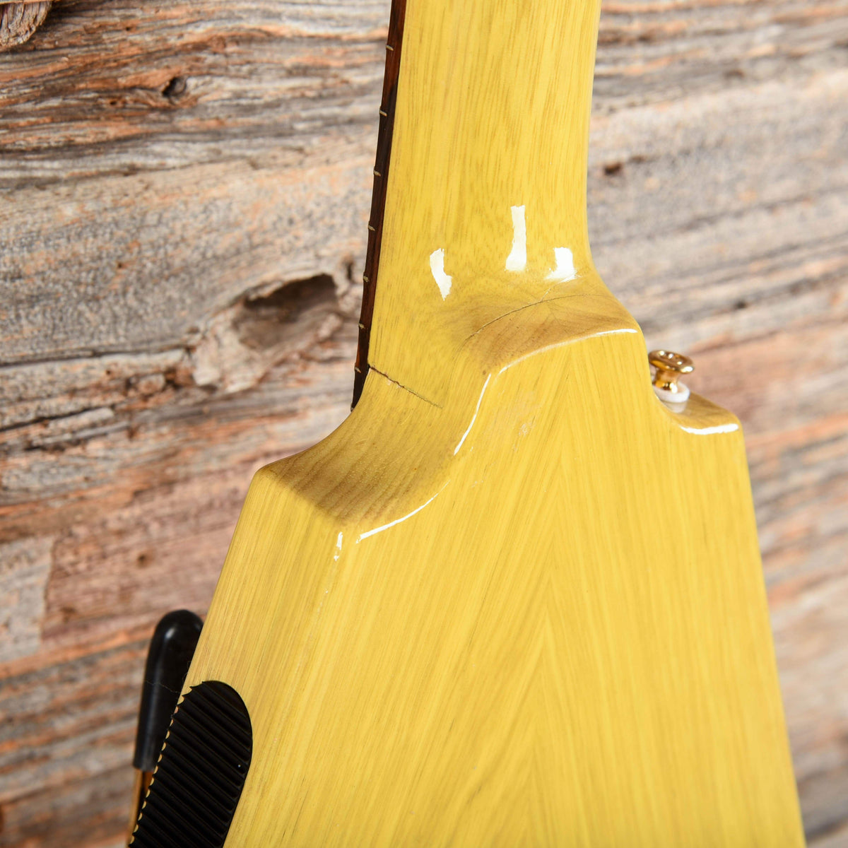 Banker Custom 58 Spec V Korina Natural Lightly Aged w/Bigsby & OX4 PAF Pickups Electric Guitars / Solid Body