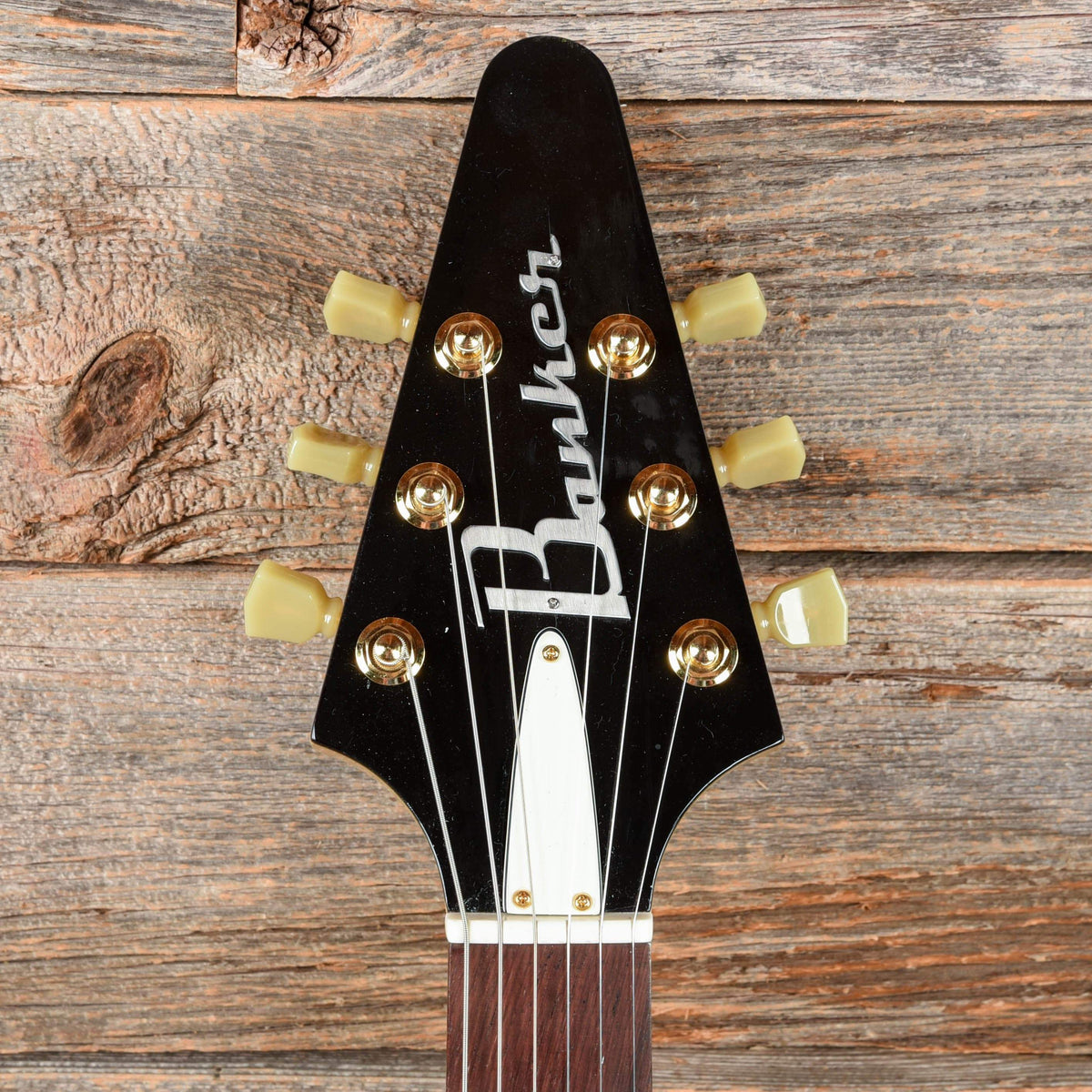 Banker Custom 58 Spec V Korina Natural Lightly Aged w/Bigsby & OX4 PAF Pickups Electric Guitars / Solid Body