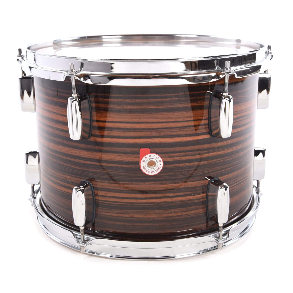 Barton Drum Co. 9x13 Beech Tom Tigerwood Drums and Percussion / Acoustic Drums / Tom