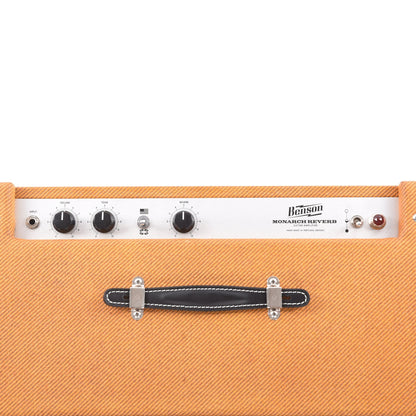 Benson Monarch Reverb 1x12 Combo Tweed w/Oxbood Grill Amps / Guitar Combos