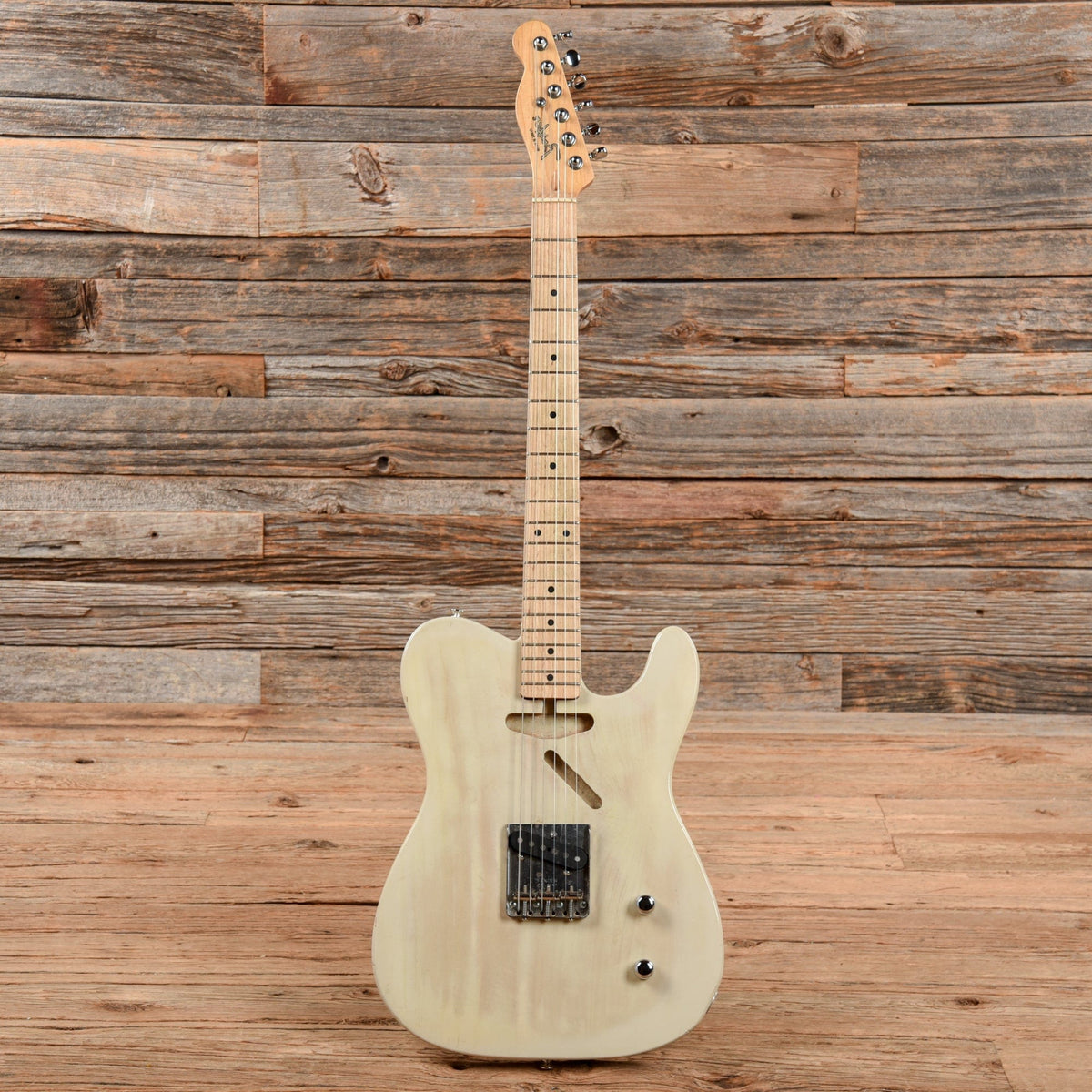Bricker E Style Blonde Electric Guitars / Solid Body