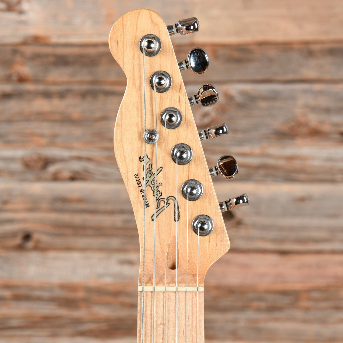 Bricker E Style Blonde Electric Guitars / Solid Body