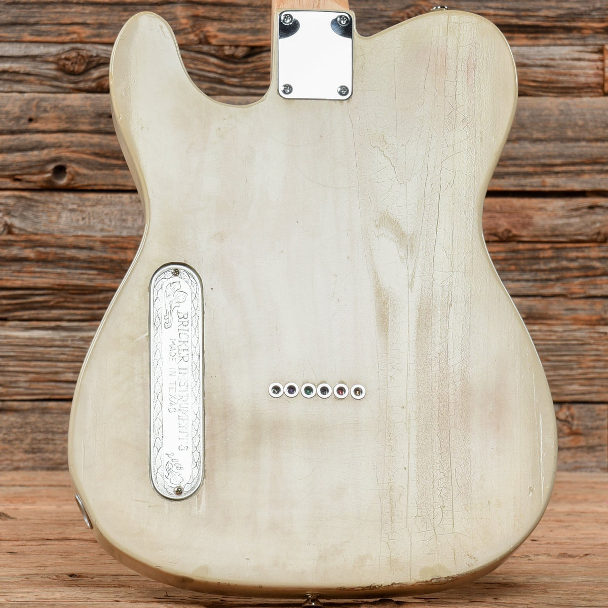 Bricker E Style Blonde Electric Guitars / Solid Body