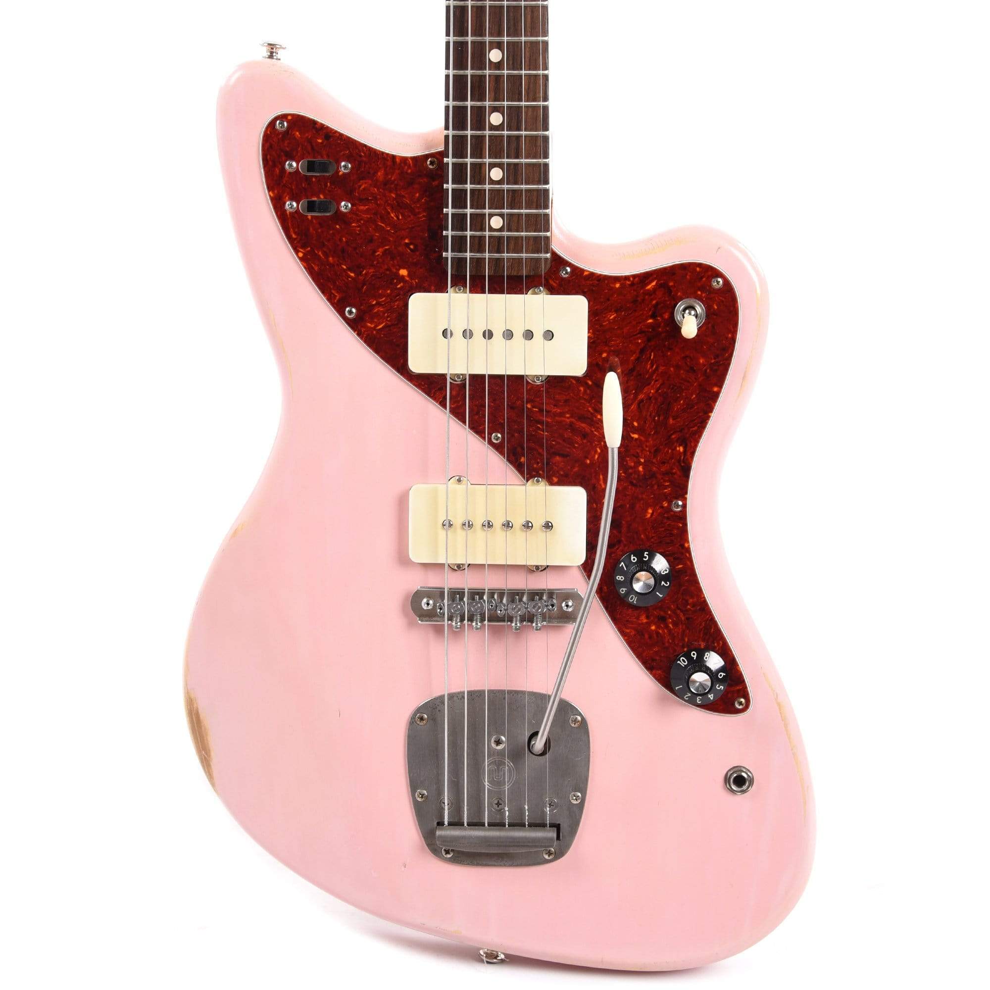 Bunting Melody Queen Bazooka Pink w/Mojo Pickups & Mastery Bridge/Vibrato Electric Guitars / Solid Body