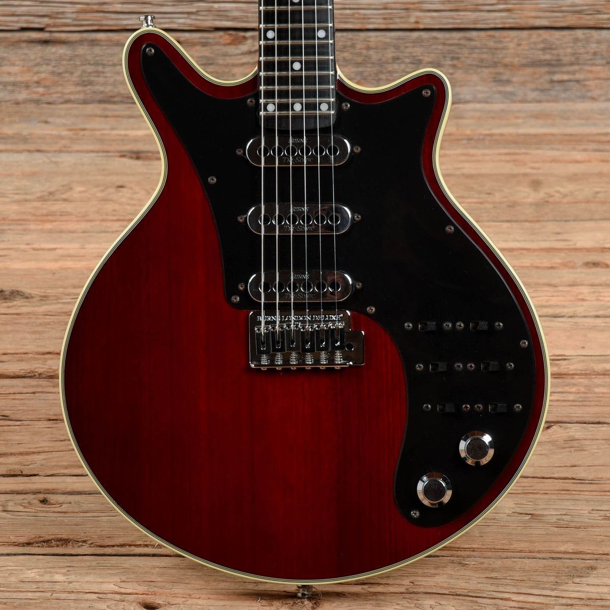 Burns Brian May Signature Special Red Electric Guitars / Solid Body
