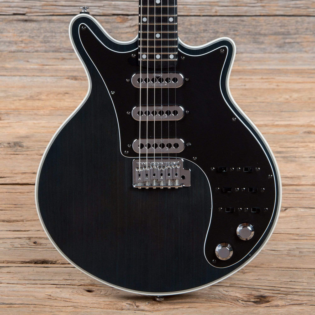 Burns Brian May Signature Special Translucent Green Electric Guitars / Solid Body