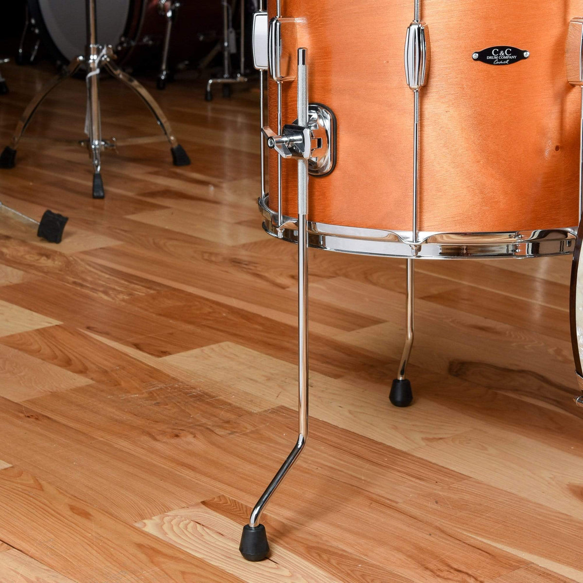 C&C Player Date 1 13/16/22 3pc. Drum Kit Honey Lacquer Drums and Percussion / Acoustic Drums / Full Acoustic Kits