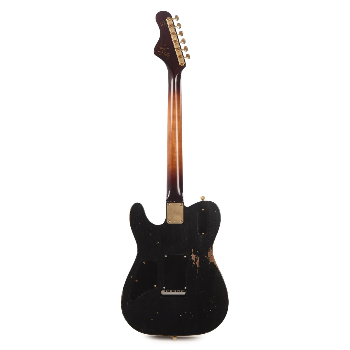 Castedosa Marianna Custom Aged Black w/Brazilian Rosewood Fingerboard & Novak Black Foil Pickups