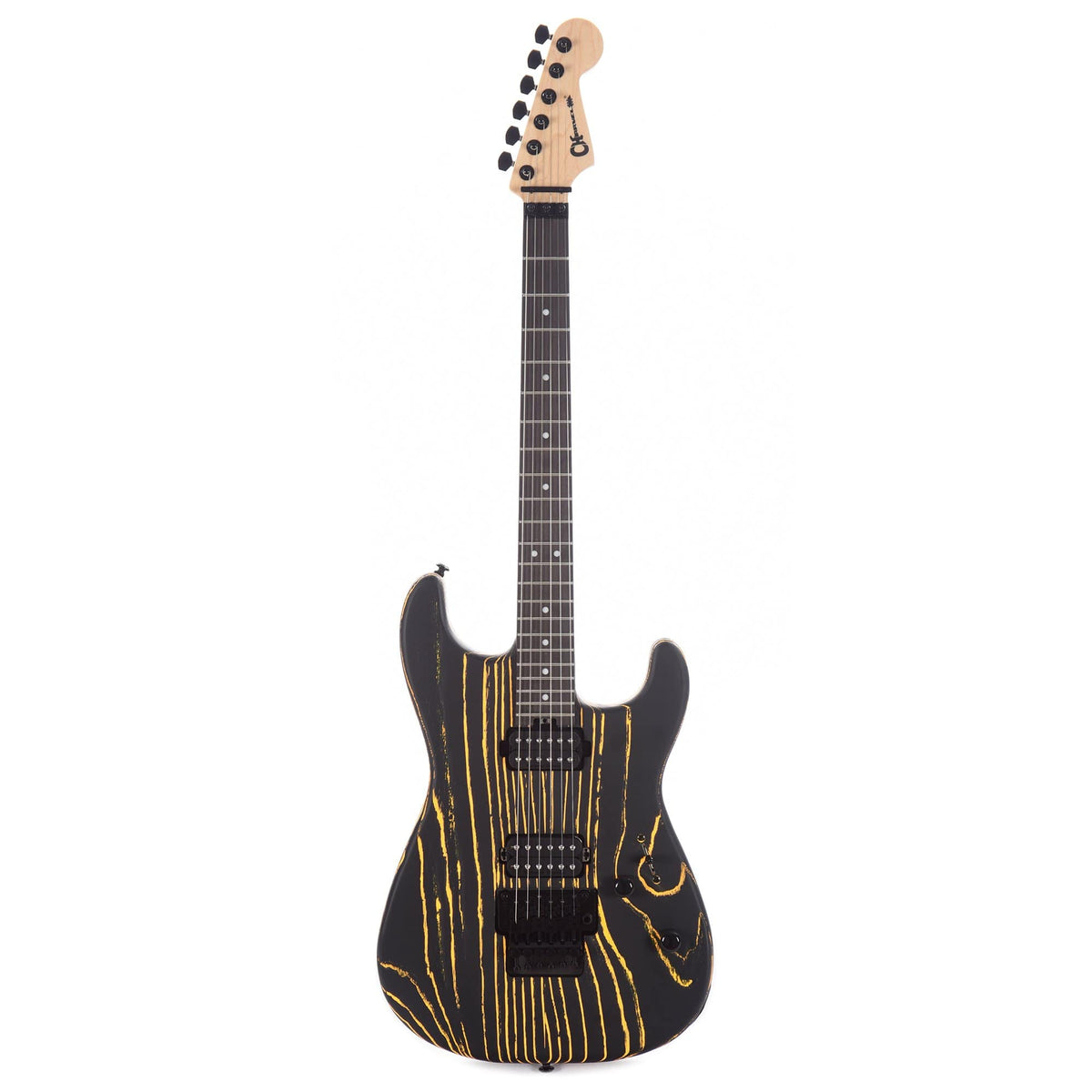 Charvel Pro-Mod San Dimas Style 1 HH FR E Ash Old Yella Electric Guitars / Solid Body
