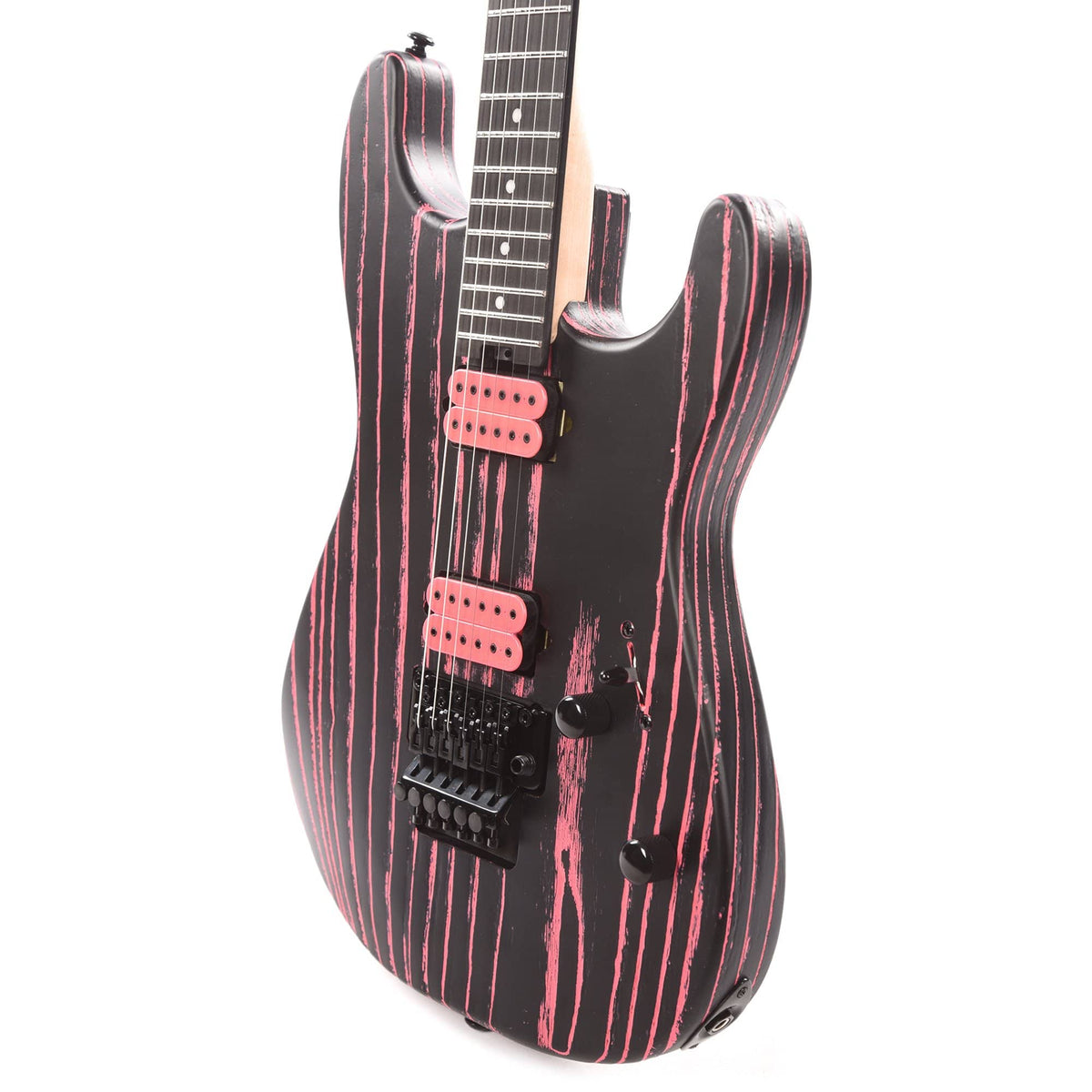 Charvel Pro-Mod San Dimas Style 1 HH Neon Pink Ash Electric Guitars / Solid Body