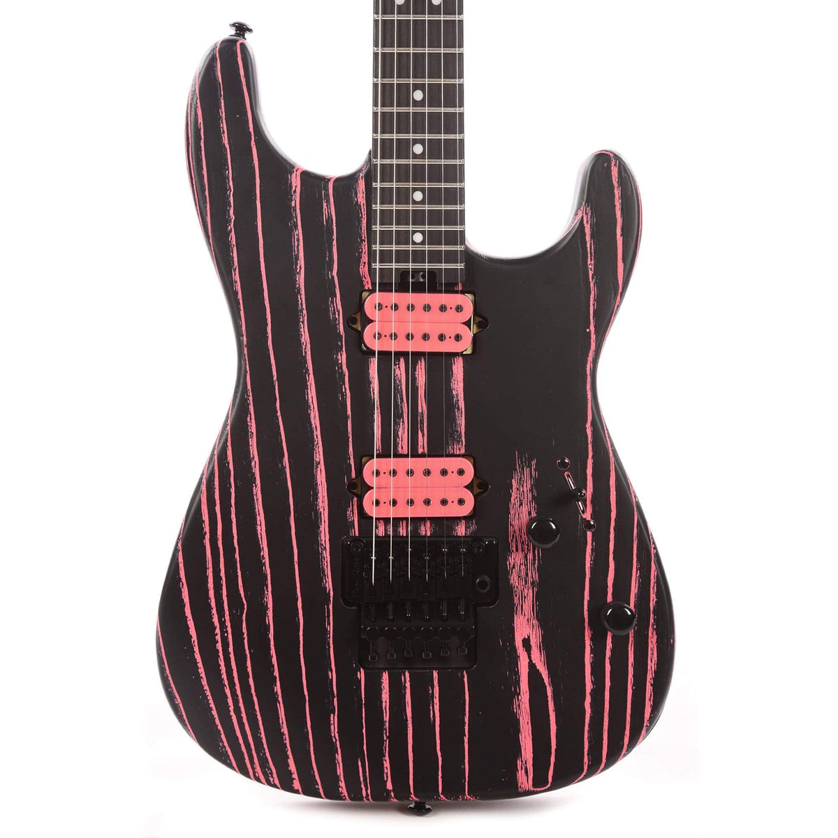 Charvel Pro-Mod San Dimas Style 1 HH Neon Pink Ash Electric Guitars / Solid Body