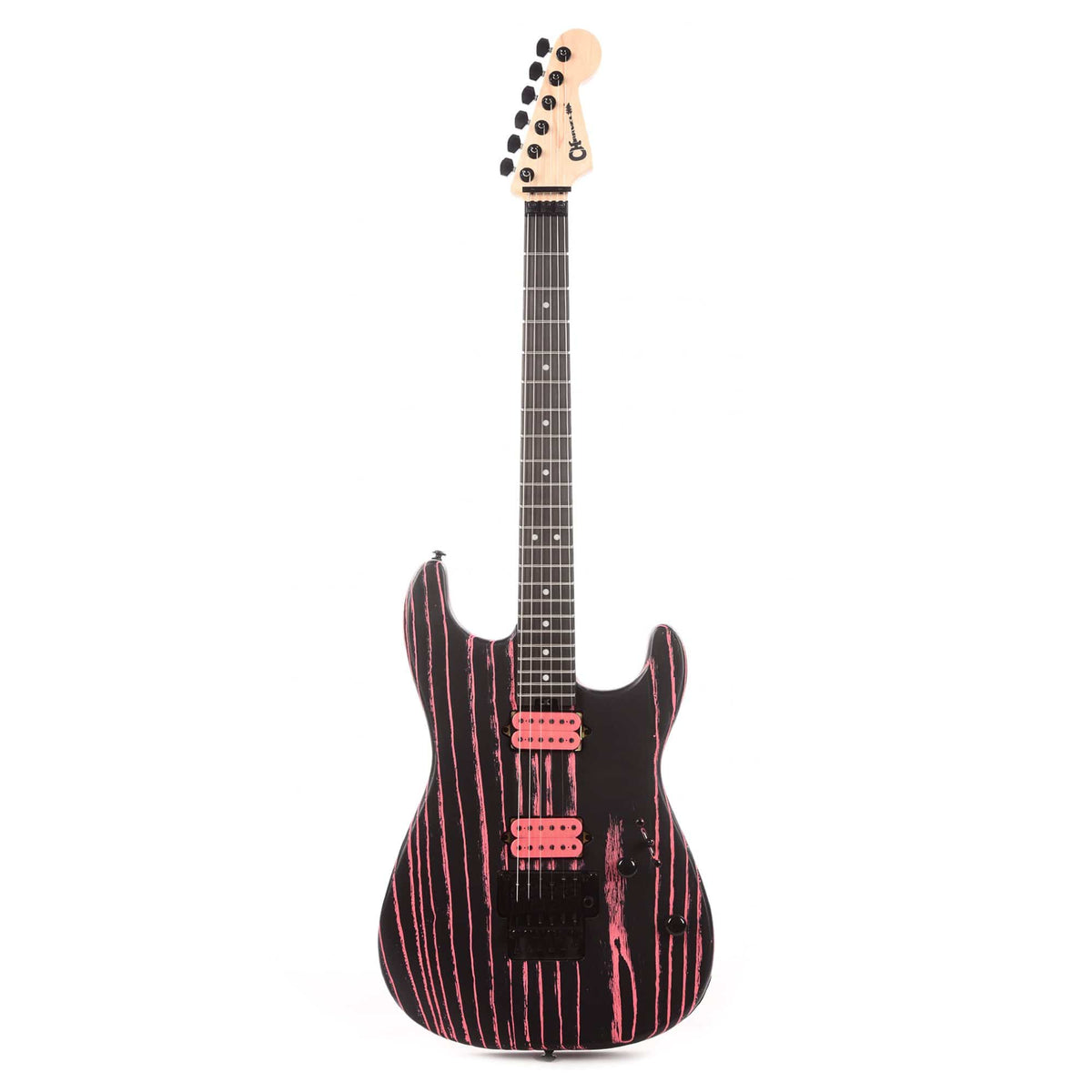 Charvel Pro-Mod San Dimas Style 1 HH Neon Pink Ash Electric Guitars / Solid Body