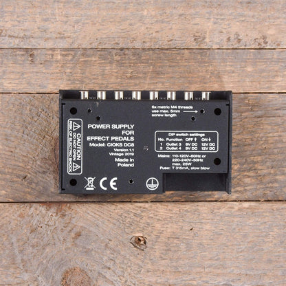 CIOKS DC8 8 Outlets in 6 Isolated Sections, 9 and 12v DC Power Supply Effects and Pedals / Pedalboards and Power Supplies