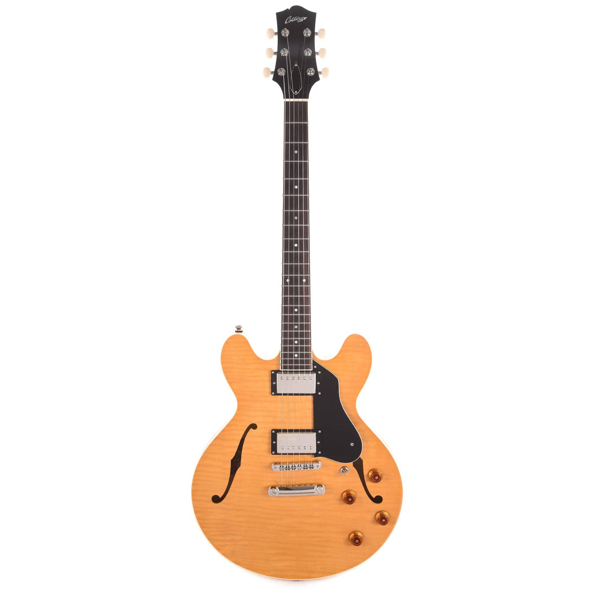 Collings I-35 LC Blonde w/3-Ply Black Pickguard & Lollar Low-Wind Imperials Electric Guitars / Semi-Hollow