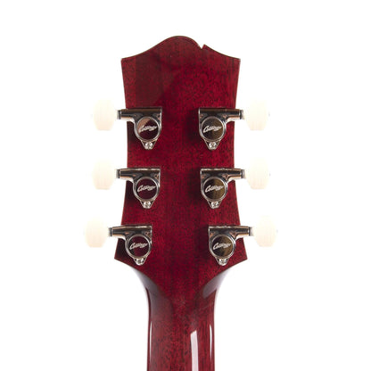 Collings SoCo Deluxe Flame Maple Merlot w/60s Neck Carve, Stainless Steel Frets, & Lollar Imperial High-Wind Pickups Electric Guitars / Semi-Hollow