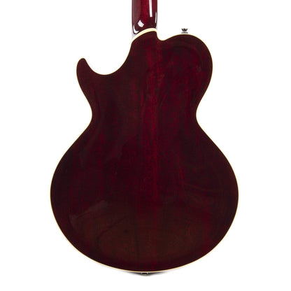 Collings SoCo Deluxe Flame Maple Merlot w/60s Neck Carve, Stainless Steel Frets, & Lollar Imperial High-Wind Pickups Electric Guitars / Semi-Hollow