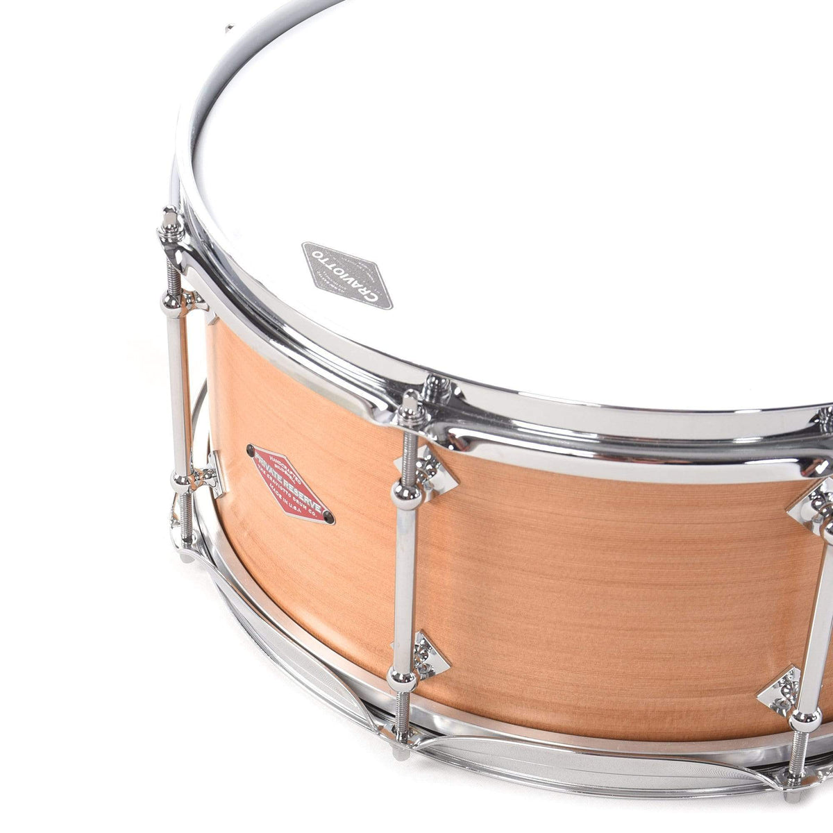 Craviotto 6.5x14 Private Reserve Western Red Cedar Snare Drum Drums and Percussion / Acoustic Drums / Snare