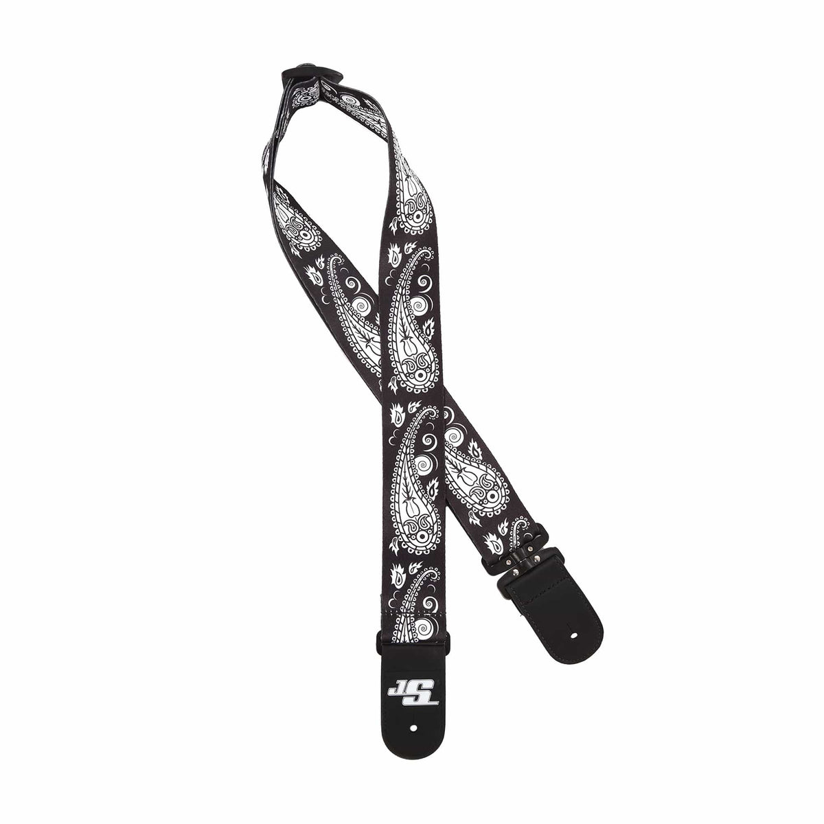 D'Addario Joe Satriani Swivel Black Paisley Strap Accessories / Straps