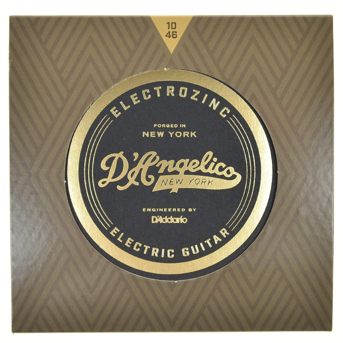 D'Angelico Rock 10's Electrozinc Electric Guitar Strings Accessories / Strings / Guitar Strings