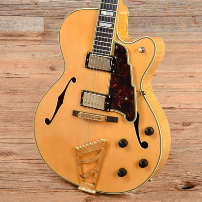 D'Angelico EXDH Natural Electric Guitars / Hollow Body