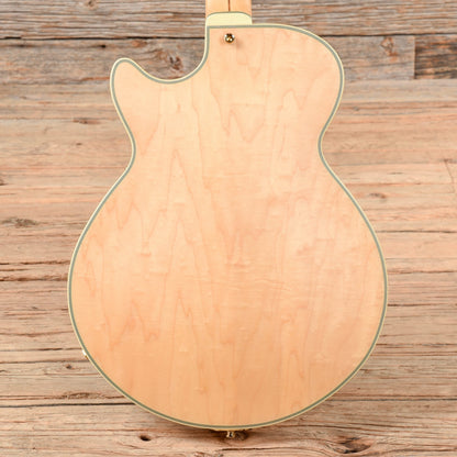 D'Angelico Deluxe SS Semi-Hollow Natural Electric Guitars / Semi-Hollow