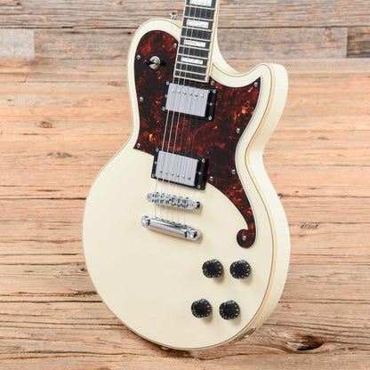 D'Angelico Premier Atlantic Antique White 2018 Electric Guitars / Solid Body