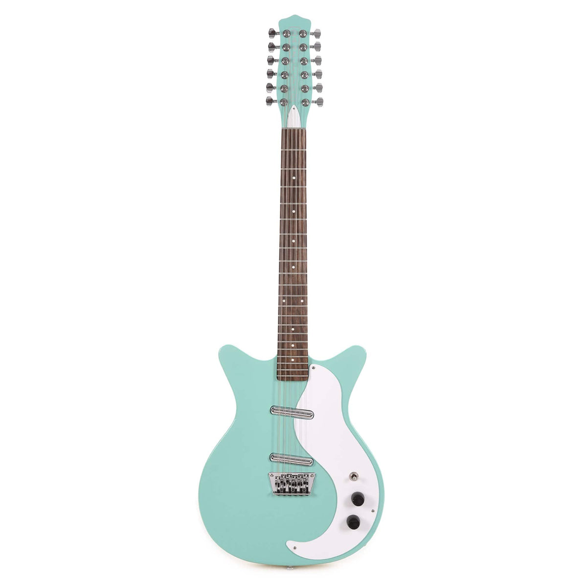 Danelectro 59DC 12-String Gloss Aqua Electric Guitars / 12-String