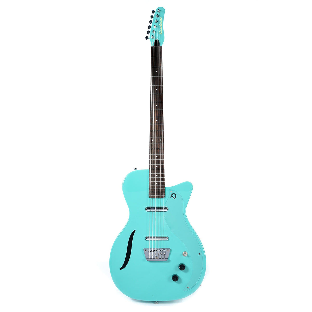 Danelectro '56 Vintage Baritone Dark Aqua Electric Guitars / Baritone