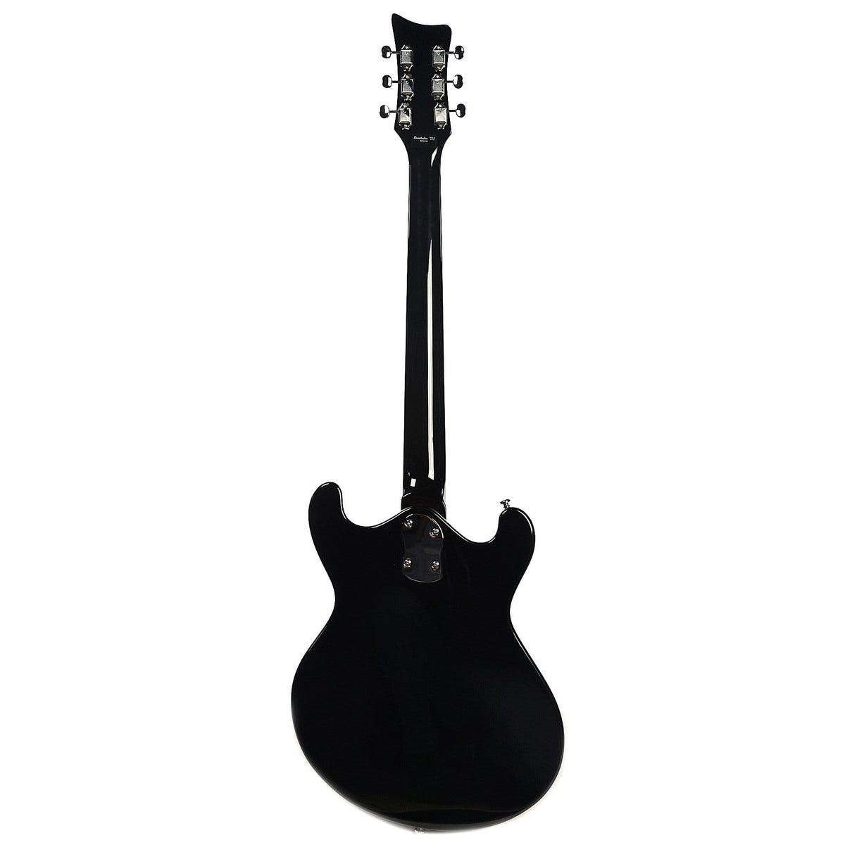 Danelectro D66 Black Electric Guitars / Semi-Hollow
