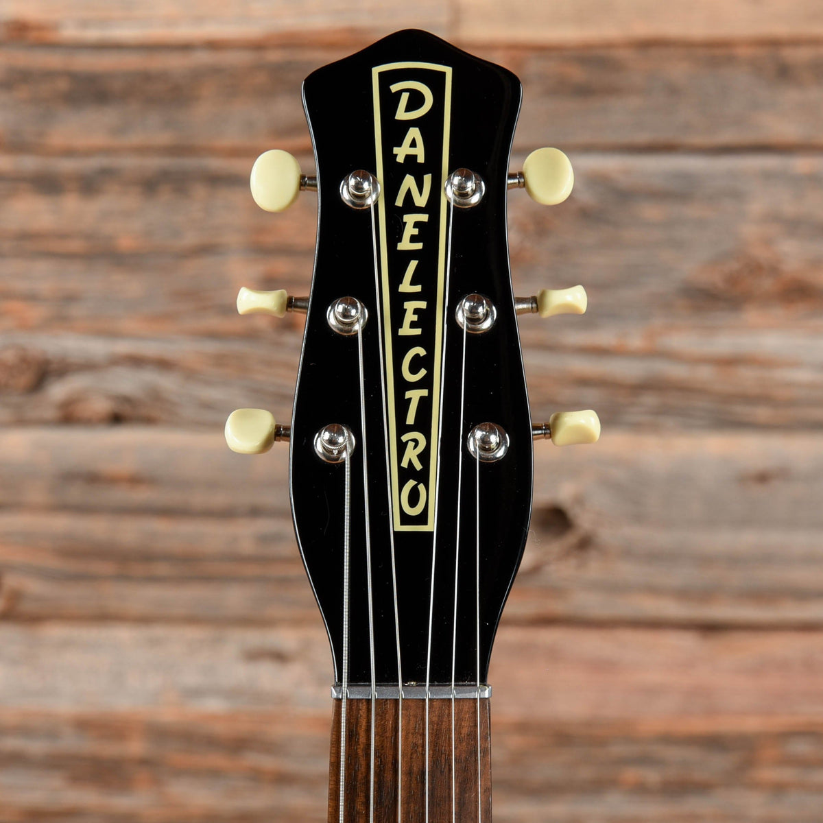 Danelectro Black Black Electric Guitars / Solid Body