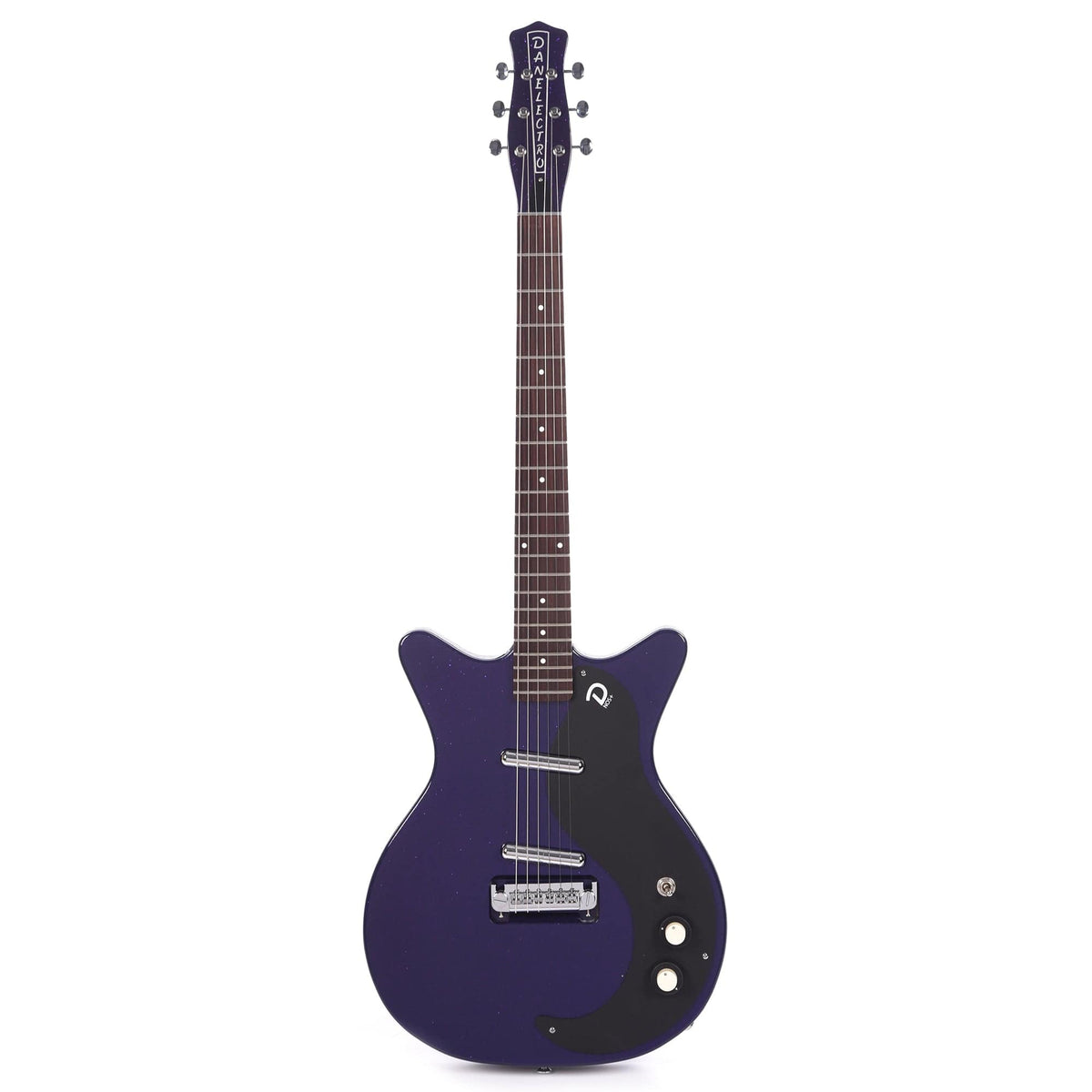 Danelectro Blackout '59 Purple Metalflake Electric Guitars / Solid Body