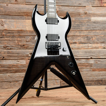 Dean Guitars Custom Run Splittail Trans Black Electric Guitars / Solid Body