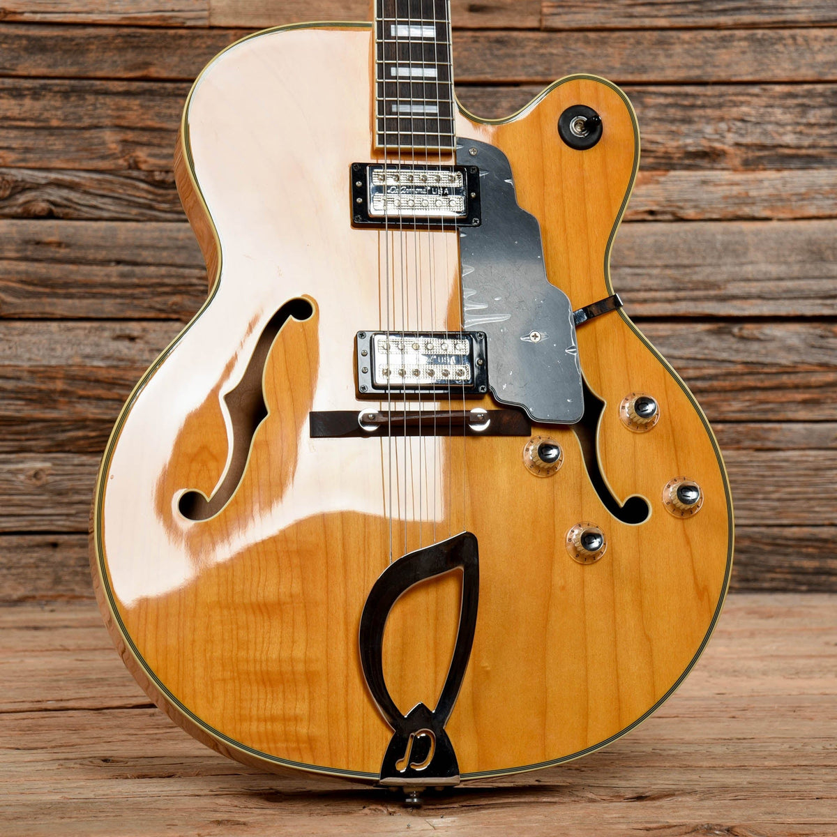 DeArmond X-155 Natural 1999 Electric Guitars / Hollow Body