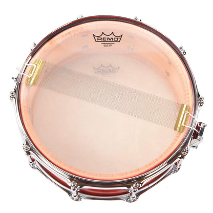Doc Sweeney 5.5x14 Classic Series Solid Shell Maple Snare Drum Hand Rubbed Red Oil Drums and Percussion / Acoustic Drums / Snare