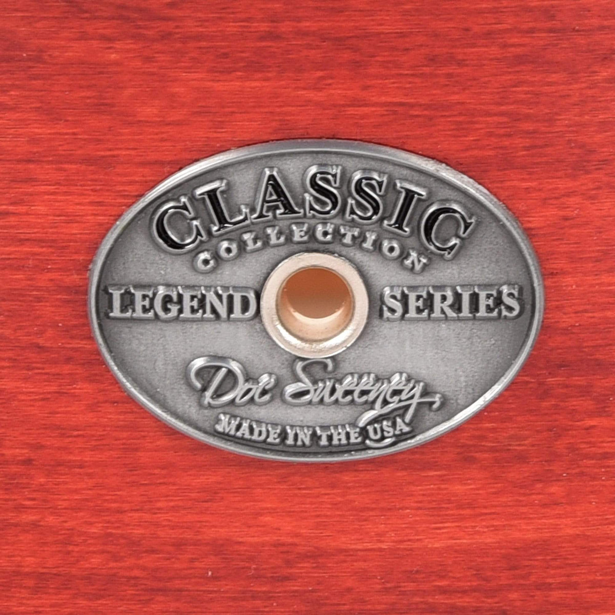 Doc Sweeney 5.5x14 Classic Series Solid Shell Maple Snare Drum Hand Rubbed Red Oil Drums and Percussion / Acoustic Drums / Snare