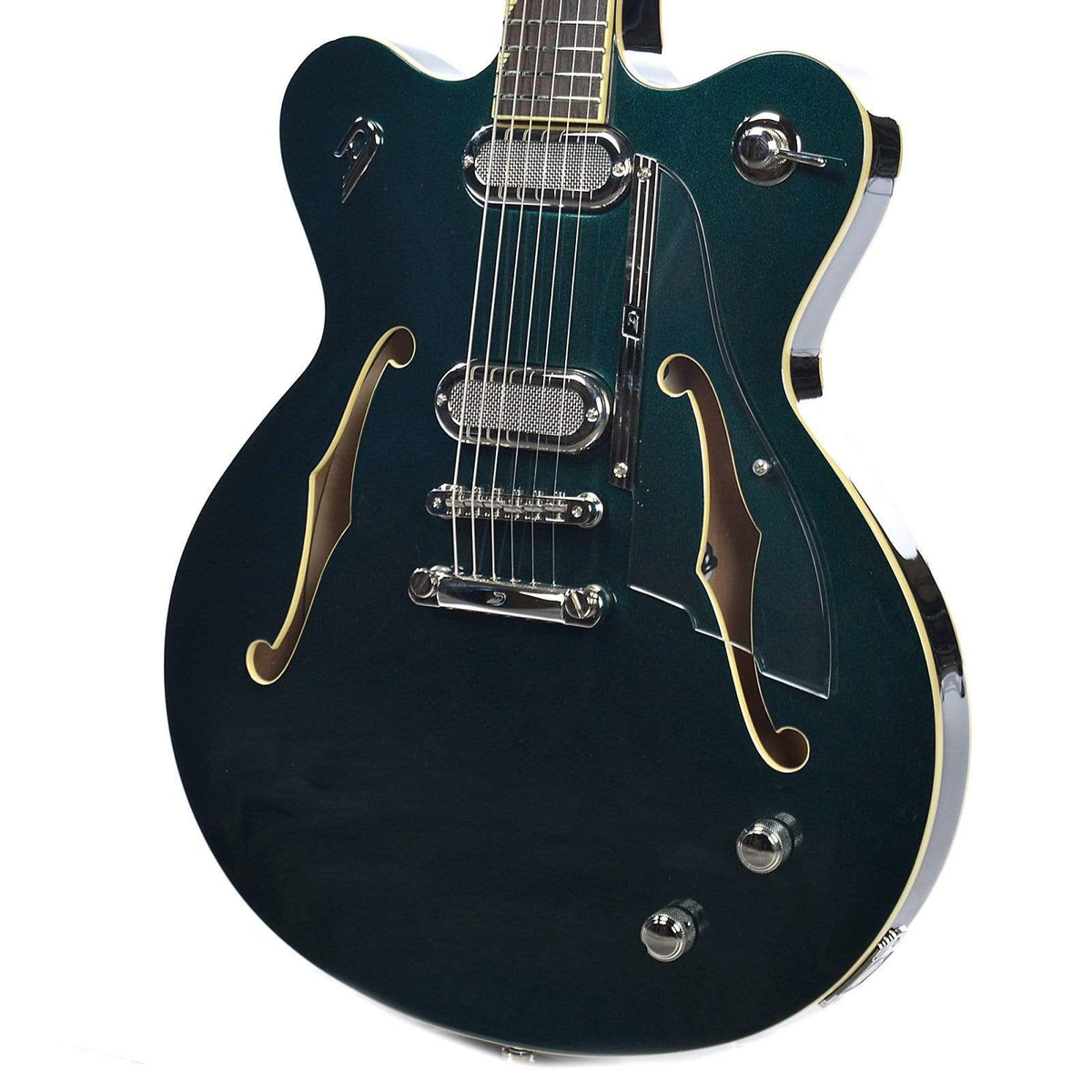 Duesenberg Gran Majesto Catalina Green 2 Cutaway Electric Guitars / Semi-Hollow