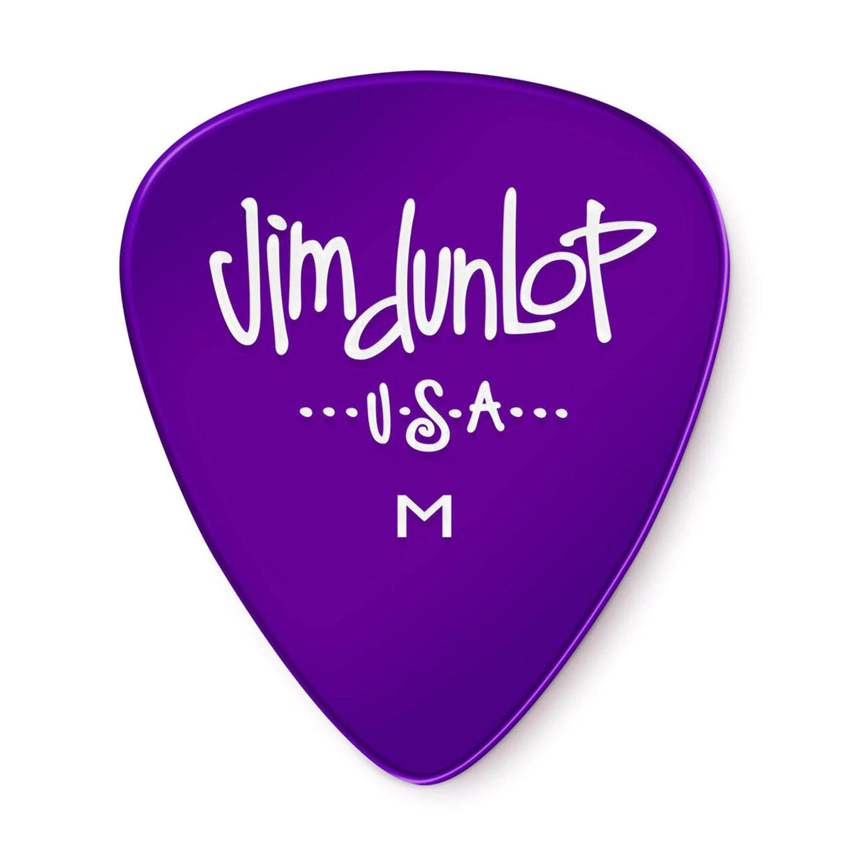 Dunlop Gels Guitar Picks Purple Medium Player Pack 3 Pack (36) Bundle Accessories / Picks