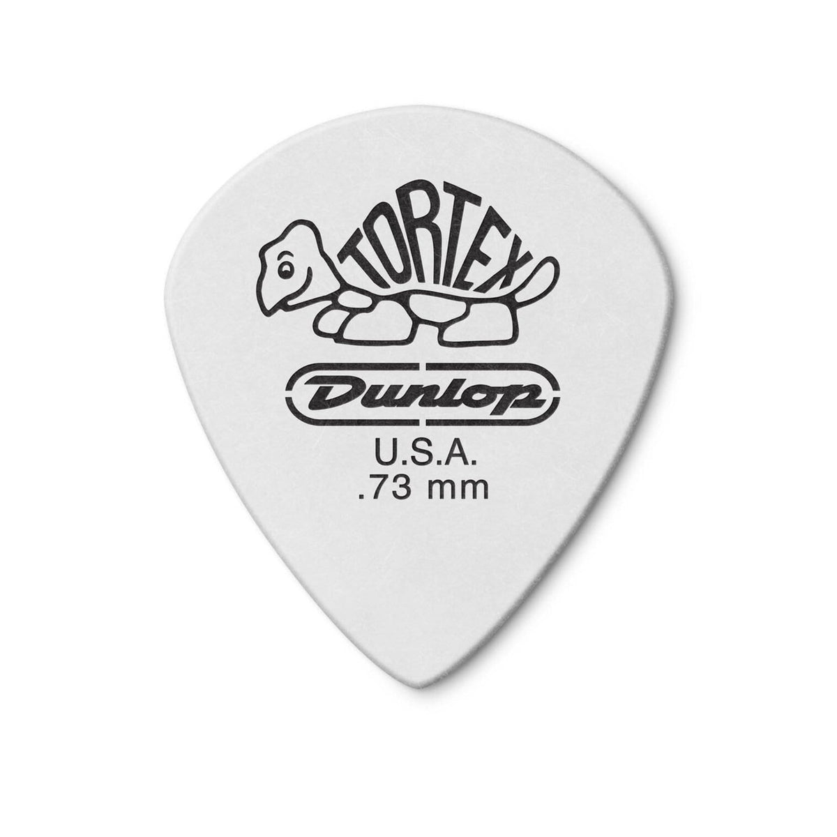 Dunlop Tortex .73mm Jazz III White 4 Pack (48) Bundle Accessories / Picks