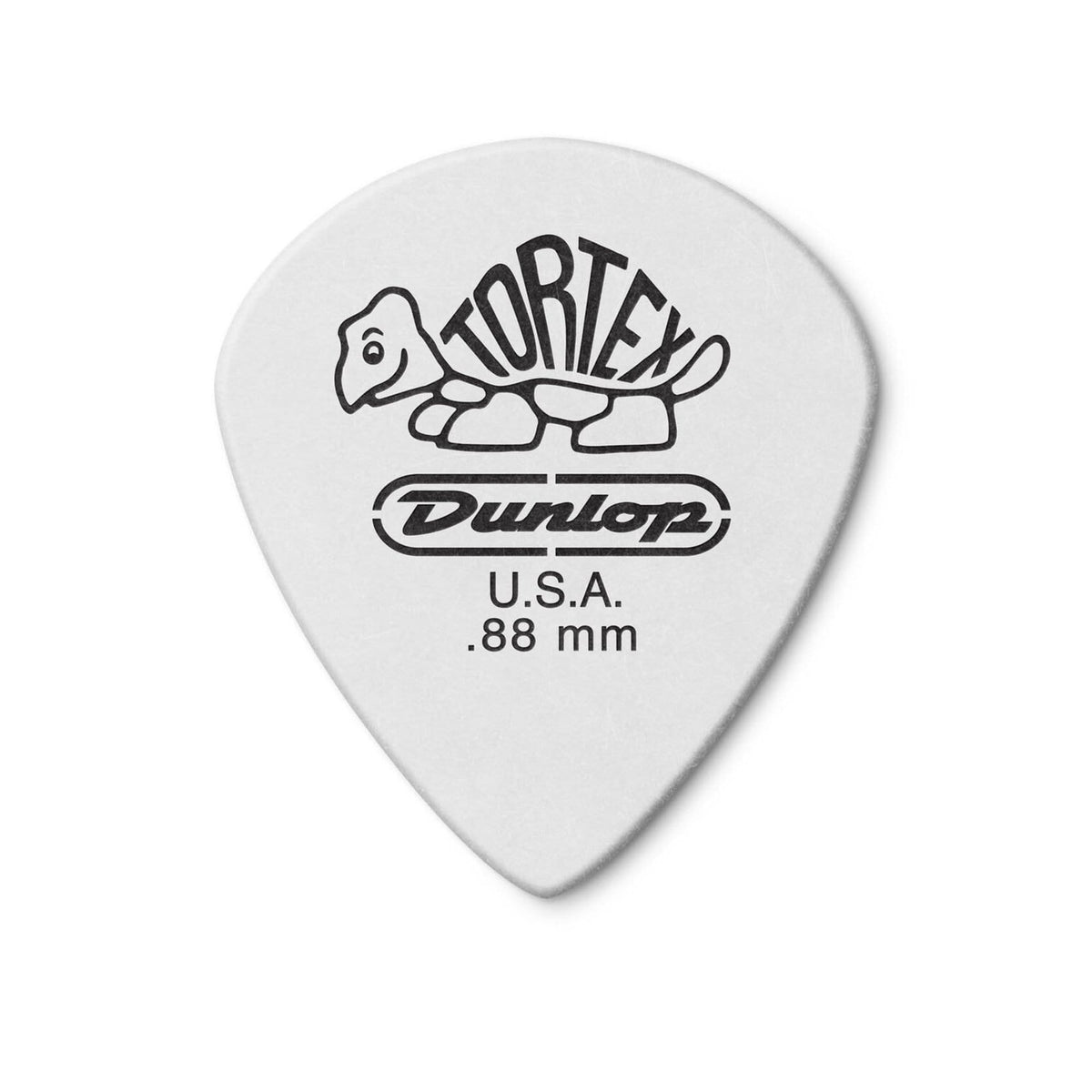Dunlop Tortex .88mm Jazz III White 2 Pack (24) Bundle Accessories / Picks